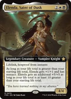 Elenda, Saint of Dusk (Extended Art) - 479 / English / Near Mint MTG - Image 1