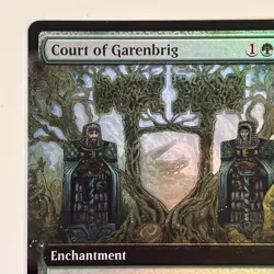 2023 NM WoE Extended art Foil Court of Garenbrig MTG - Image 2