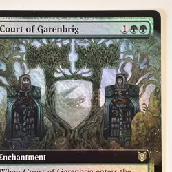 2023 NM WoE Extended art Foil Court of Garenbrig MTG - Image 3