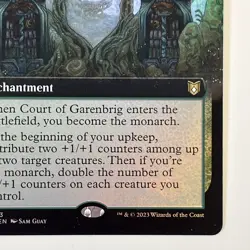 2023 NM WoE Extended art Foil Court of Garenbrig MTG - Image 4