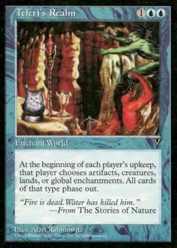 Teferi's Realm Rare Visions Magic: The Gathering Near Mint - Image 1