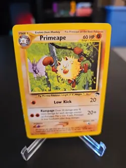2001 Pokemon Primeape 18/18 Southern Islands PROMO - LP - Image 1