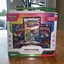 The Pokemon Company Pokemon TCG First Partner Pack Series 1 3 Packs - Image 1