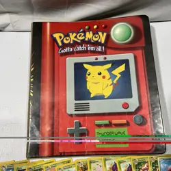 Vintage Pokemon Binder Lot Collection Wizards Of The Coast & More Mid Era READ - Image 5