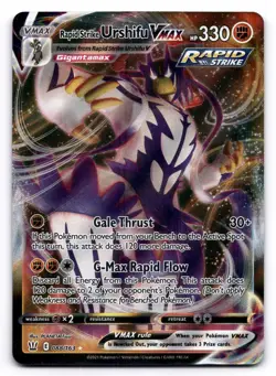 Rapid Strike Urshifu VMAX NM 088/163 Holo Battle Styles Pokemon Holo VMAX Rare - Image 1