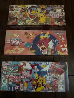 [Japan Exclusive] Pokemon Center Tohoku Hiroshima Fukuoka Special BOX Set Sealed - Image 1