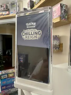 Pokemon TCG Chilling Reign Ice Rider ETB Sealed w/ Target Clear Case - Image 2