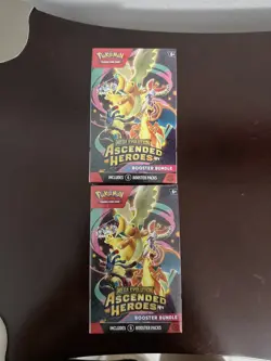 Pokemon- Ascended Heroes Booster Bundle - Lot of 2 Sealed New - Image 1