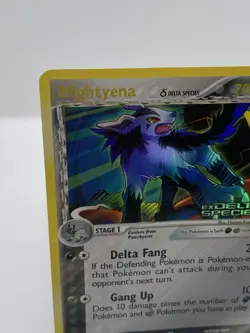 Pokemon TCG Mightyena Holo Rare Delta Species EX Delta Species Stamped 24/113 - Image 2