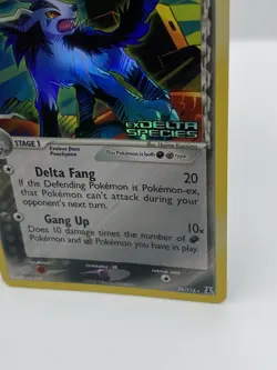 Pokemon TCG Mightyena Holo Rare Delta Species EX Delta Species Stamped 24/113 - Image 4