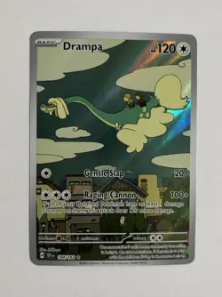 Pokemon Drampa 184/162 SV05 Temporal Forces IR Holo Full Art EN 2024 - Image 1