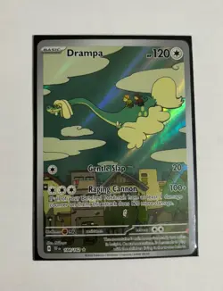 Pokemon Drampa 184/162 SV05 Temporal Forces IR Holo Full Art EN 2024 - Image 3