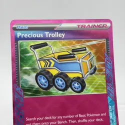 Pokemon Precious Trolley 185/191 ACE SPEC Rare Surging Sparks Holo LP ENGLISH - Image 2