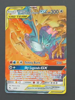 Moltres & Zapdos & Articuno GX 44/68 - Hidden Fates Pokemon TCG - NM - Image 1