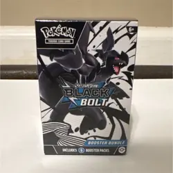 NEW SEALED Pokemon TCG Scarlet & Violet: Black Bolt Booster Bundle Box - Image 1