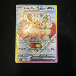 POKEMON EEVEE EX SIR BLACK STAR PROMO SVP 174 HOLO NM - Image 1