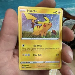 Pokemon TCG Pikachu SWSH039 Sword & Shield Promo Holo Basic 60 HP English 2020 - Image 3