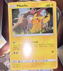 The Pokemon Company Pokemon TCG SM Pikachu SM234 Promo Holo EN 60HP Basic - Image 1