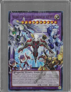 YuGiOh Rarity Collection 5 #RA05-EN142 Wake Up Your Elemental HERO - Image 1