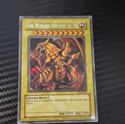 Konami Yu-Gi-Oh! TCG The Winged Dragon of Ra DOD-001 Prismatic Secret EN - Image 1