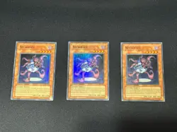 Yu-Gi-Oh! Necroface CRMS-ENSE1 Super Rare Limited Edition NM X3 - Image 1