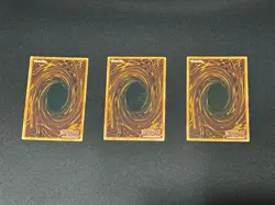 Yu-Gi-Oh! Necroface CRMS-ENSE1 Super Rare Limited Edition NM X3 - Image 2