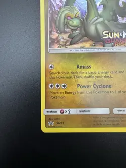 Drampa SM21 Pokemon TCG Sun And Moon Guardians Rising Prerelease Stamped Promo - Image 4