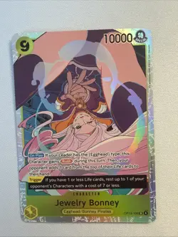 Jewelry Bonney OP13-108 SR Carrying on His Will - ONE PIECE ENGLISH - Image 1