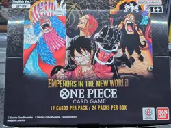 One Piece TCG - Emperors in the New World OP-09 -Sealed English Booster Pack New - Image 1