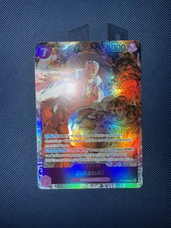 One Piece Sakazuki OP16-065 Super Rare SR The Time Of Battle - English - Image 2