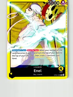 Enel (098) OP05-098 Leader Awakening of the New Era One Piece Lightly Played - Image 1