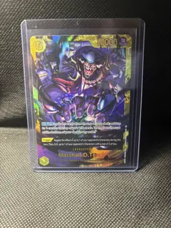 Marshall.D.Teach SEC op16-119 The time of battle ONE PIECE TCG OP-16 English - Image 1