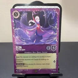 Disney Lorcana TCG Elsa - The Fifth Spirit 6/P3 First Chapter Foil SR EN - Image 1