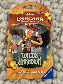Disney Lorcana TCG: Wilds Unknown Sleeved Packs Lot of 20 Brand New Factory Seal - Image 2