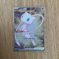 Mew ex - (151 Metal Card) 205/165 Sv: Scarlet & Violet 151 Regular - Image 1