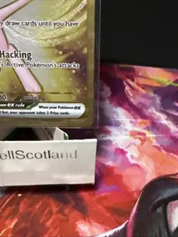 Mew ex 205/165 Sv: Scarlet & Violet 151 METAL PROMO CARD FROM UPC ENGLISH! - Image 4