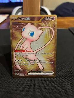 Mew ex - (151 Metal Card) 205/165 Sv: Scarlet & Violet 151 Regular - Image 1