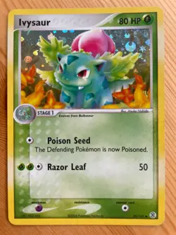 Ivysaur 35/112 EX FireRed & LeafGreen Pokemon Card Uncommon Reverse Holo NM - Image 1