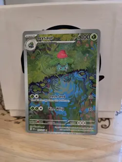 Pokemon TCG Ivysaur Scarlet Violet-151 Holo Card 167/165 Illustration Rare Nm - Image 1