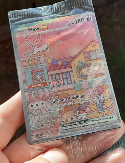 Mew EX SVP 053 Pokemon 151 Black Star Promo -New SEALED -Pokemon TCG (B) - Image 1