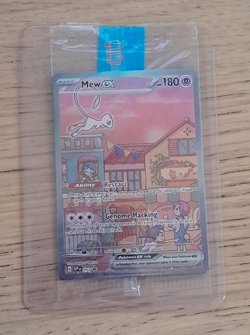 Mew EX SVP 053 Pokemon 151 Black Star Promo -New SEALED -Pokemon TCG (B) - Image 5