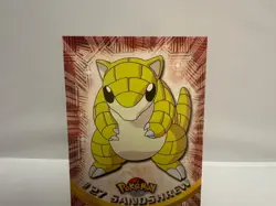 Sandshrew #27 - 1999 Topps Pokemon TV Animation Edition Series 1 Red Label - NM - Image 2