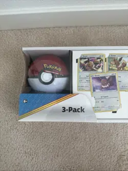 Pokemon TCG: Eevee Collector's Treasure Chest with 2 Poke Ball Tins (3-Pack) - Image 2