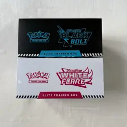Pokemon TCG White Flare and Black Bolt Elite Trainer Box ETB SEALED - Fast Ship - Image 3
