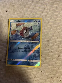 Pokemon TCG Feebas Crimson Invasion 26/111 Reverse Holo Common-NM - Image 1
