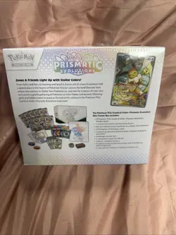 Pokemon TCG SV8.5 Prismatic Evolutions Elite Trainer Box Factory Sealed - Image 4