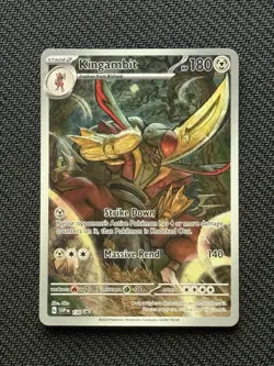 Kingambit 130 Sv: Scarlet & Violet Promo Cards Holo Pokemon Card - Image 1