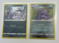 2 Card Lot muk & grimer reverse Holo Pokemon TCG - Image 1