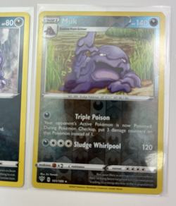 2 Card Lot muk & grimer reverse Holo Pokemon TCG - Image 3