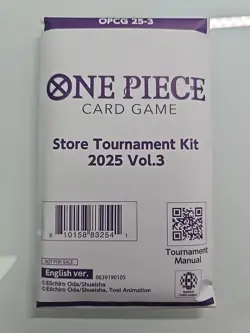 One Piece Card Game Store Tournament Kit 2025 Vol 3 English Sealed - Image 1
